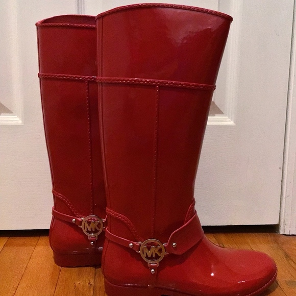 Michael Kors Shoes - NWOT Michael Kors Tall Rain Boots